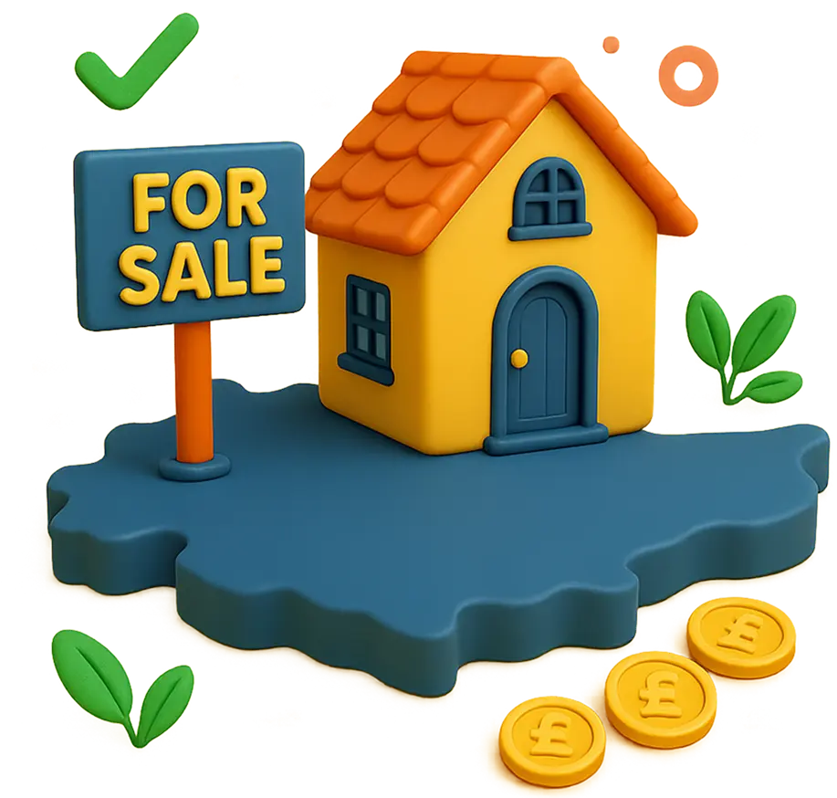 For Sale Illustration