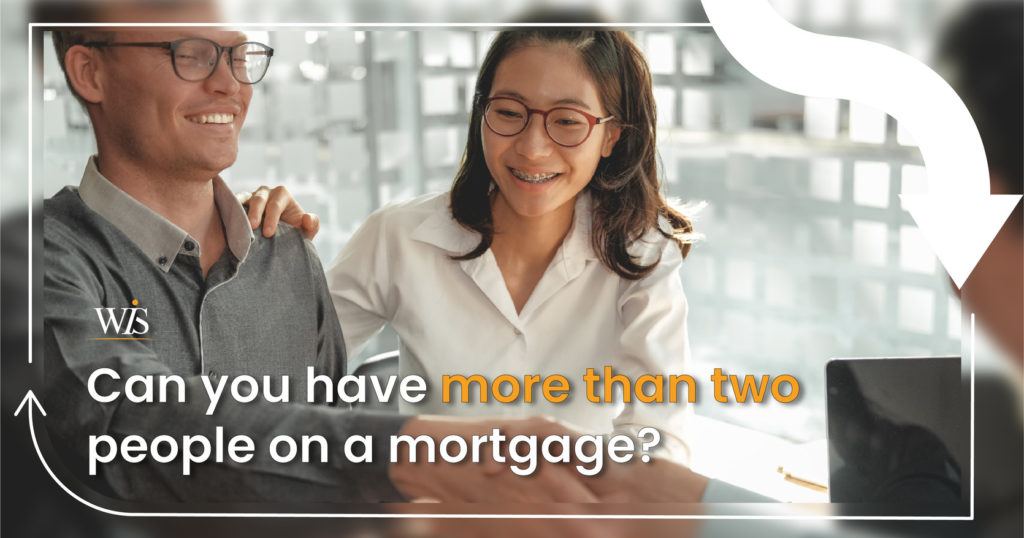 Can you have more than two people on a mortgage?