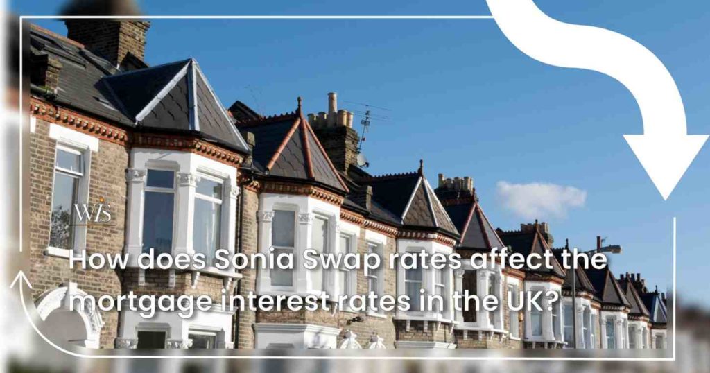 How does SONIA swap rates affect the mortgage interest rates in the UK?