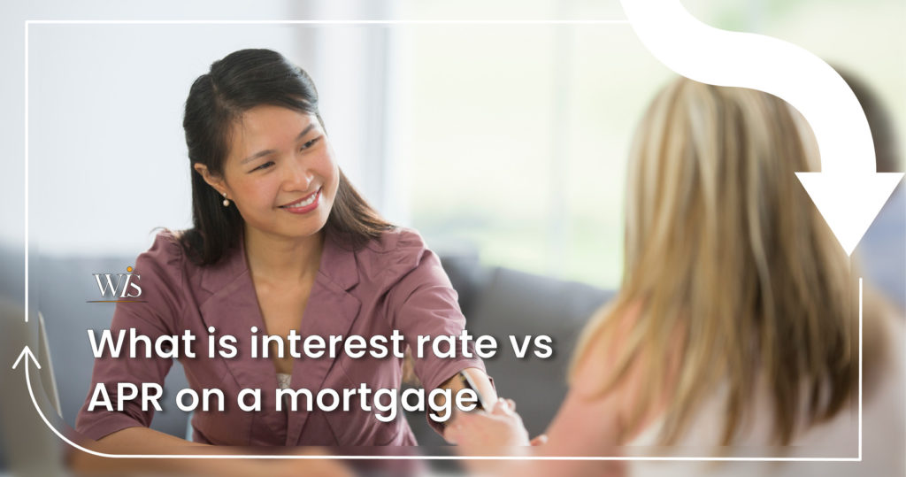 What is interest rate vs APR on a mortgage?