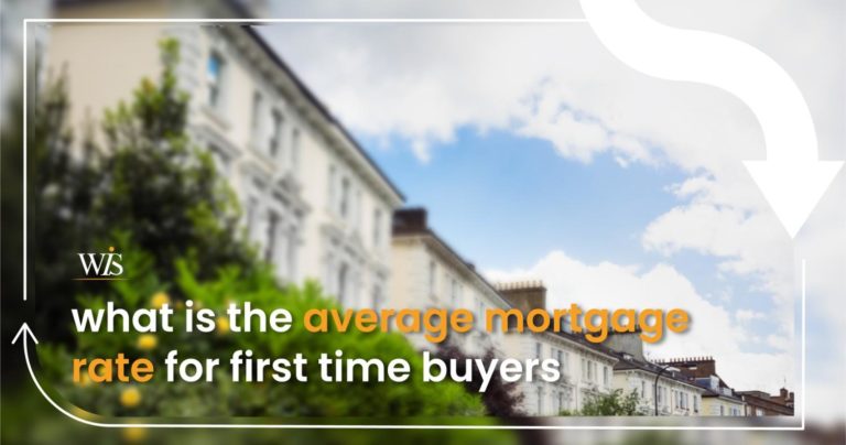 What is the average mortgage rate for a first time buyer