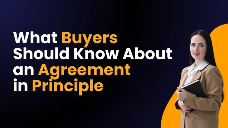What Buyers Should Know About an Agreement in Principle